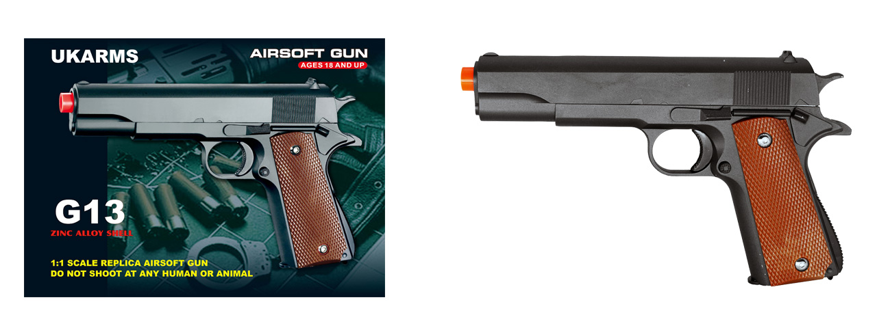 UKARMS G13 Metal Spring Pistol - Click Image to Close