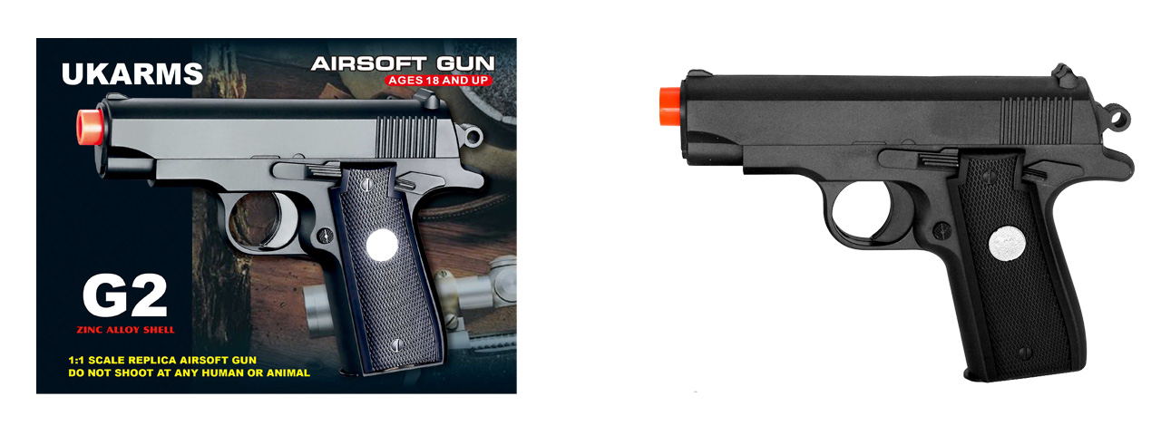 UKARMS G2 Metal Spring Pistol - Click Image to Close