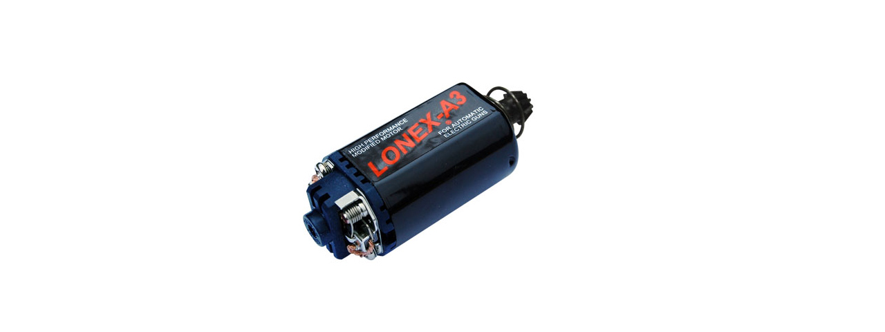 LONEX INFINITE HIGH SPEED REVOLUTION MOTOR (SHORT) *BLUE* - Click Image to Close