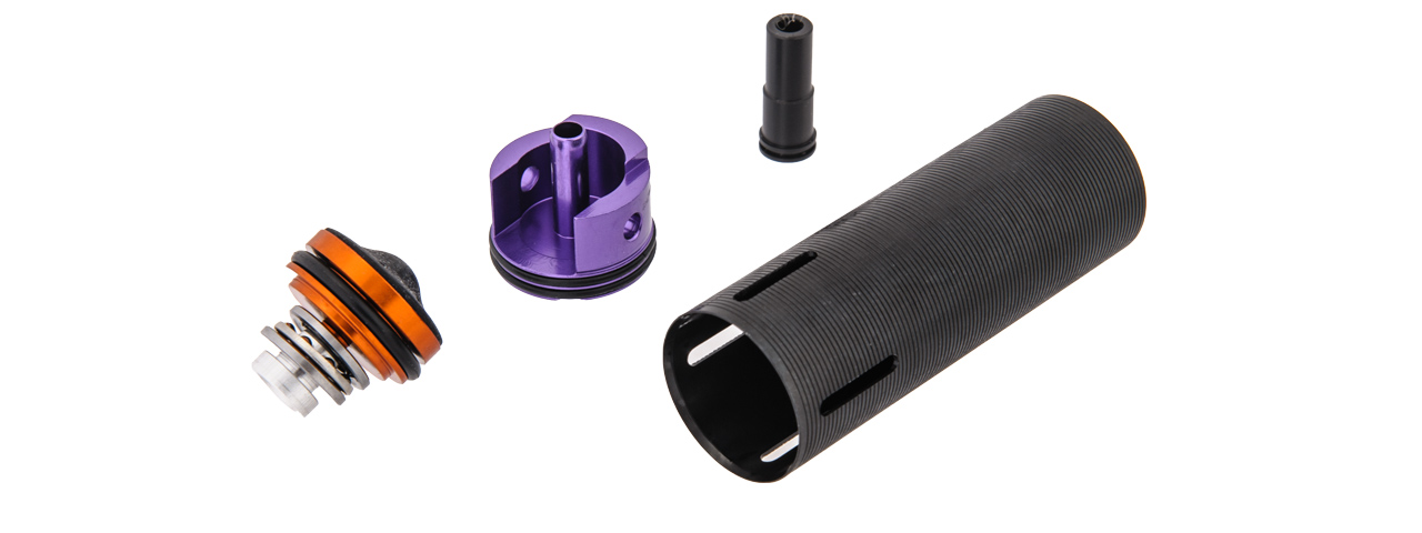 LONEX AIRSOFT SIG-551/552 MUSHROOM TYPE PISTON HEAD CYLINDER SET - Click Image to Close