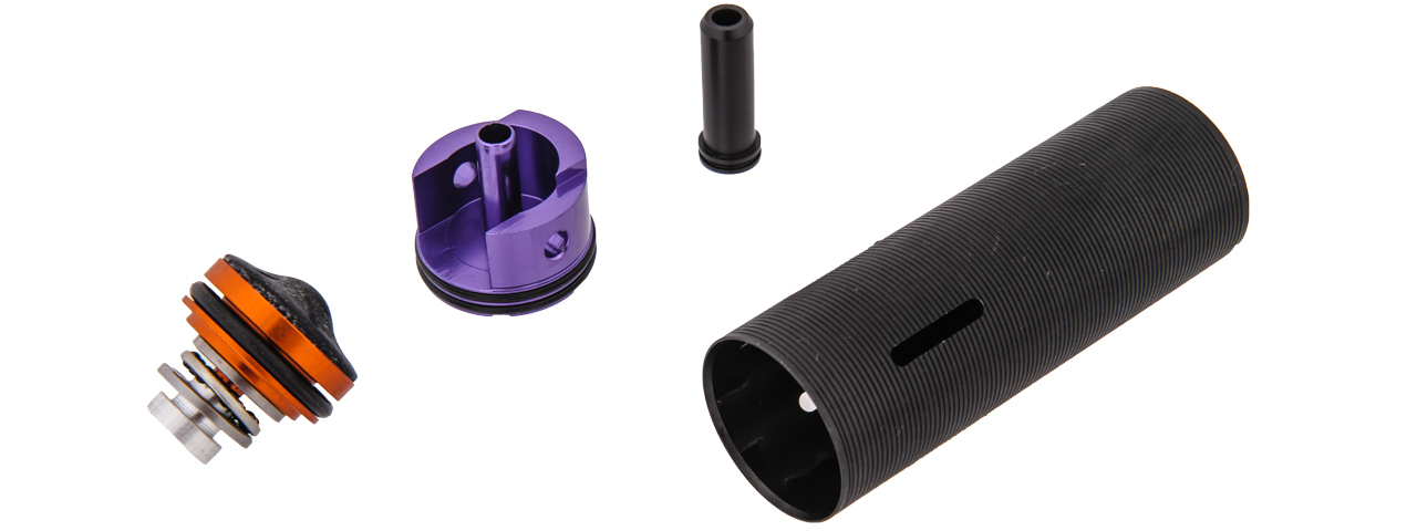 LONEX AIRSOFT G36C MUSHROOM TYPE PISTON HEAD CYLINDER SET - Click Image to Close