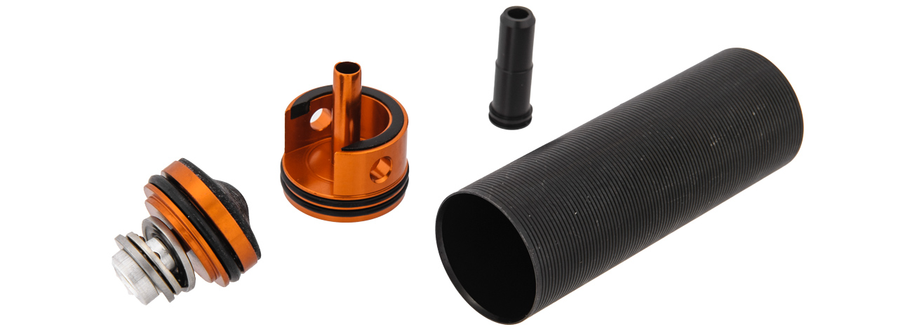 LONEX ENHANCED CYLINDER SET FOR AUG AIRSOFT AEG W/ MUSHROOM PISTON - Click Image to Close