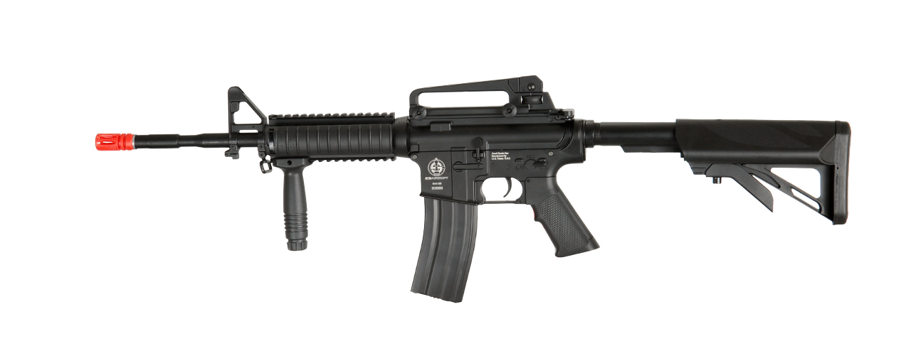 ICS ICS-130 SOPMOD M4 RIS, Full Metal AEG, Black - Click Image to Close