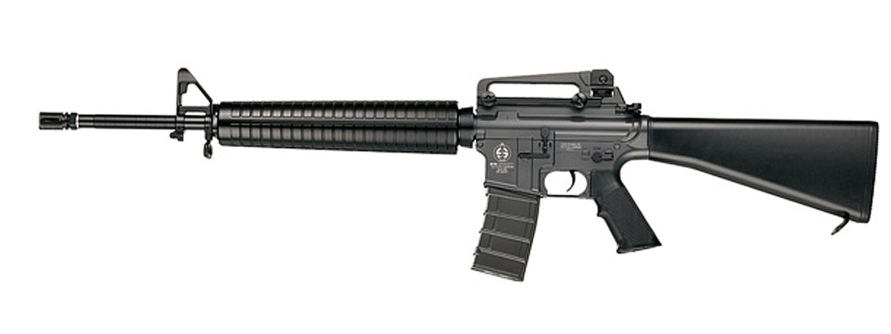 ICS AIRSOFT M16A3 AEG SPORTLINE ABS PLASTIC EDITION FIXED STOCK - Click Image to Close