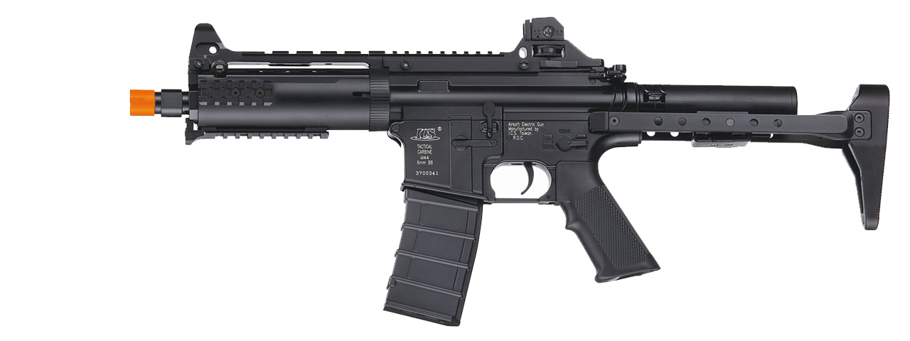 ICS AIRSOFT CXP-08 SPORTLINE M4 AEG CQB RIFLE W/ RETRACTABLE STOCK - Click Image to Close