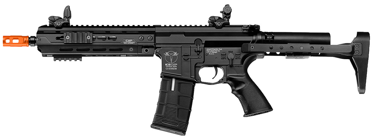 ICS-272 CXP-HOG QRS KEYMOD FULL METAL AEG (FRONT WIRED) 9 INCH RAIL VERSION (COLOR: BLACK) - Click Image to Close