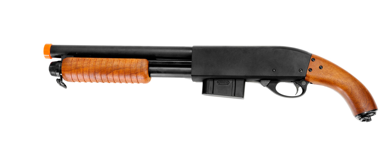 Atlas Custom Works IU-8870 Full Metal High Power Spring Shotgun W/ ABS Stock - Click Image to Close