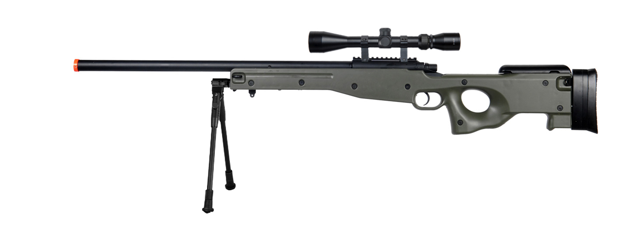 AGM IU-L96GAB BOLT ACTION SNIPER RIFLE (COLOR: OD GREEN) - Click Image to Close