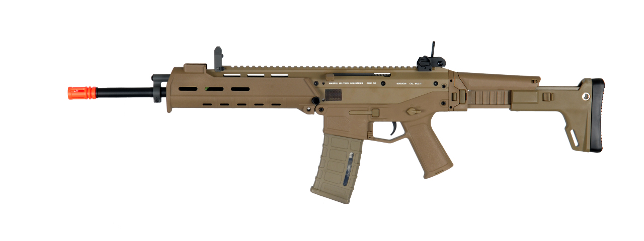 Atlas Custom Works Masada ACR Airsoft Gun AEG Rifle - Flat Dark Earth - Click Image to Close