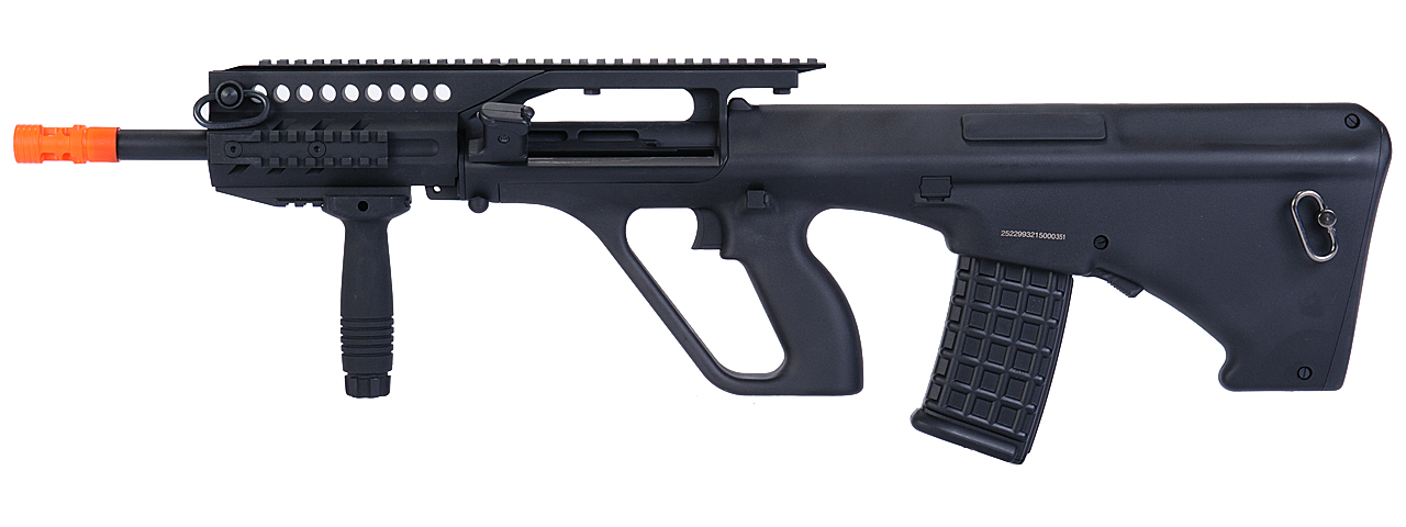 JG AIRSOFT URBAN ASSAULT HYBRID UA-4 AUG RIS METAL GEARBOX AEG RIFLE - Click Image to Close