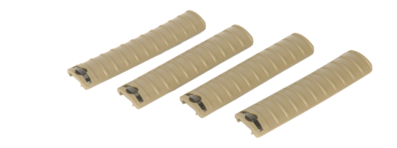 JG JGM-30(TAN) Rail Covers For F6624, Tan - Click Image to Close