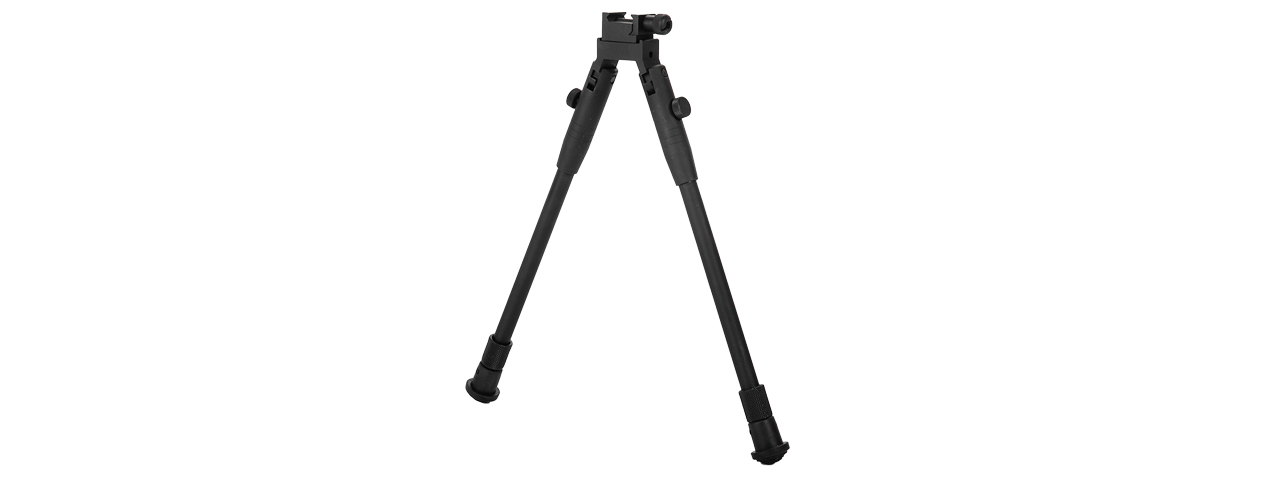 DOUBLE EAGLE LA22 14.25" LONG RETRACTABLE BIPOD - WEAVER MOUNT - Click Image to Close