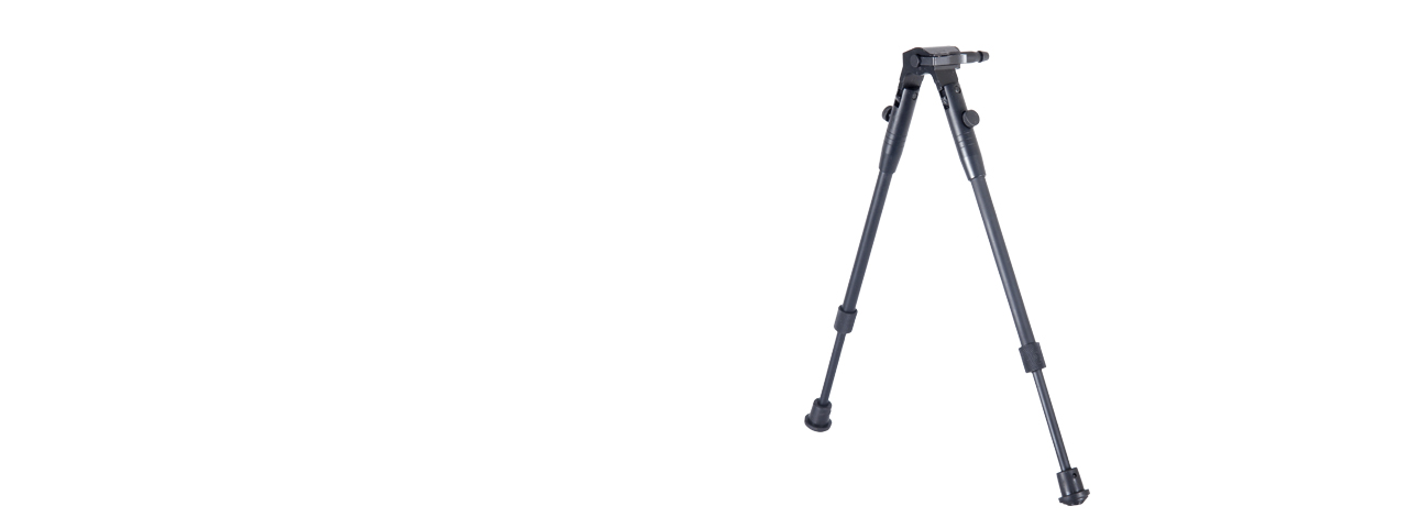 DOUBLE EAGLE LA24 14.5" LONG RETRACTABLE BIPOD - HARRIS MOUNT - Click Image to Close