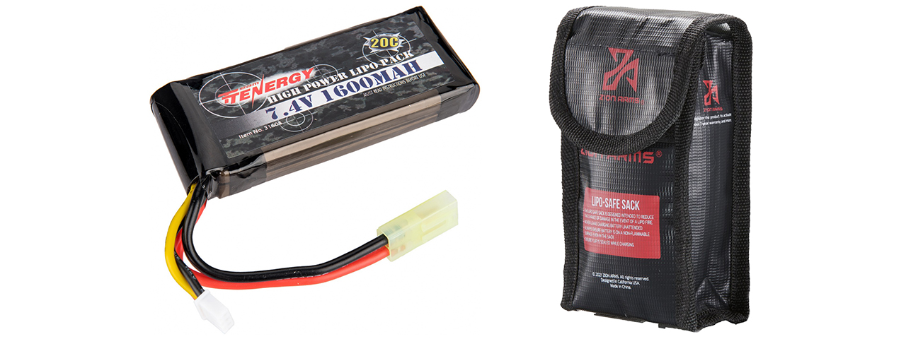 TENERGY HIGH POWER 20C 7.4V 1600MAH MINI LIPO BATTERY - Click Image to Close