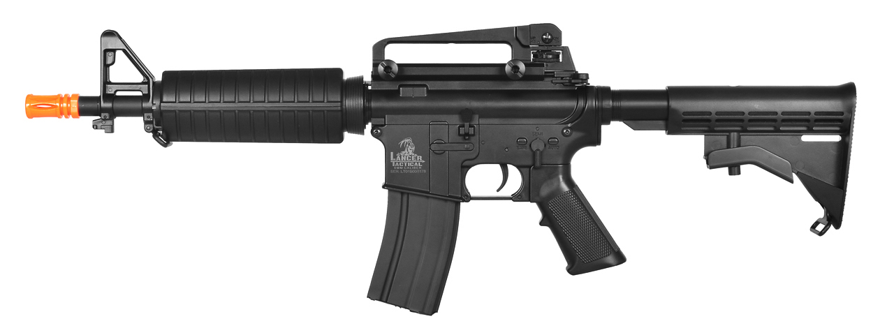 LT-01BL M4 M933 COMMANDO AEG METAL GEAR (COLOR: BLACK) - Click Image to Close