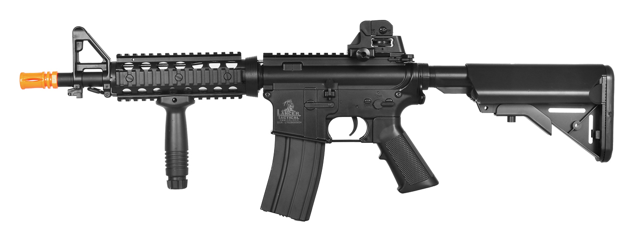 LT-02BL MK18 MOD 0 M4 CQB AEG METAL GEAR (COLOR: BLACK) - Click Image to Close