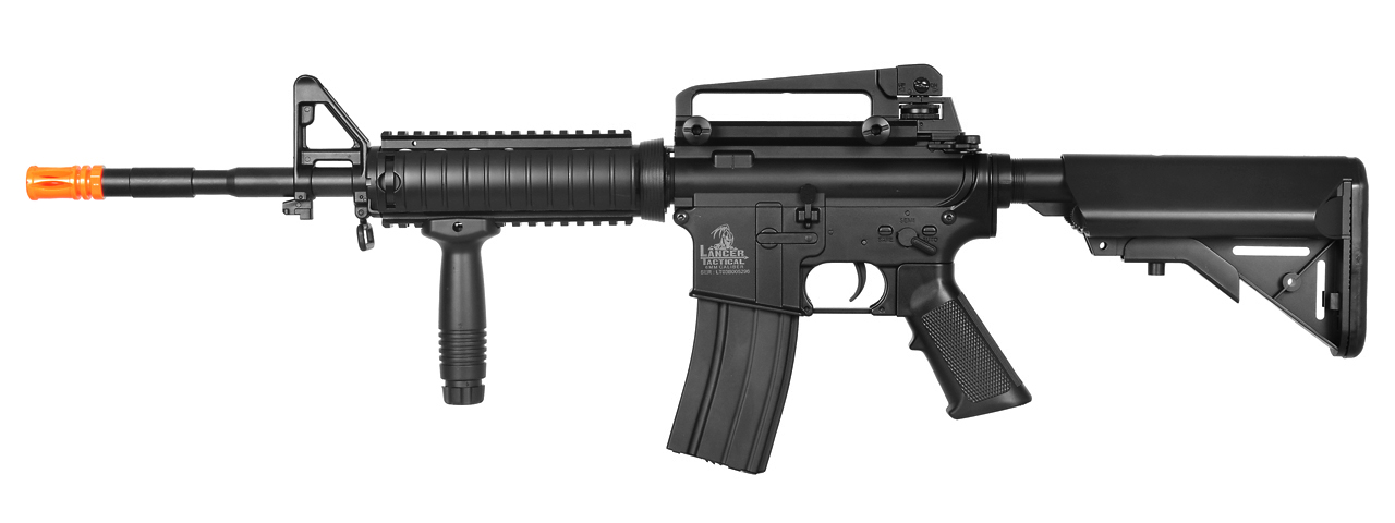 LT-04B SOPMOD M4 AEG METAL GEAR (COLOR: BLACK) - Click Image to Close