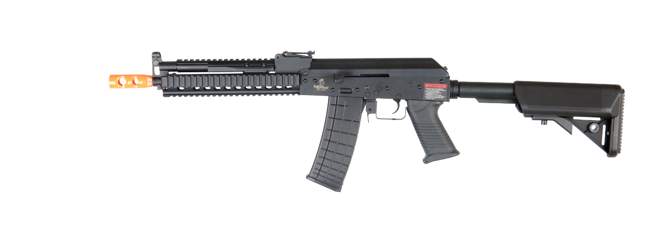 Lancer Tactical LT-11B Beta Project Tactical AK RIS AEG Metal Gear/Body in Black - Click Image to Close