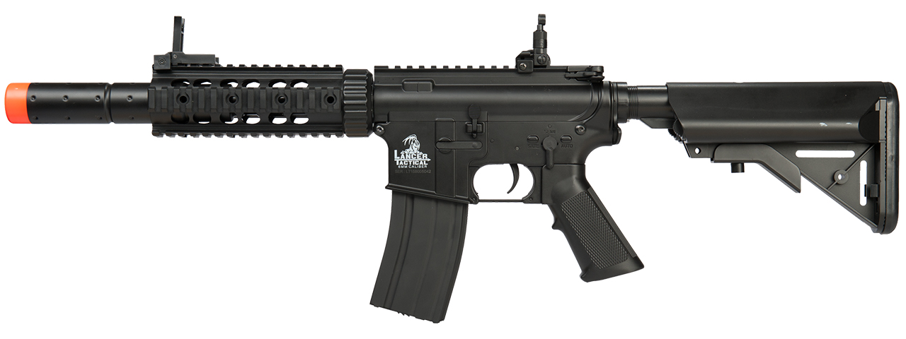 LT-15B M4 SD AEG METAL GEAR (COLOR: BLACK) - Click Image to Close