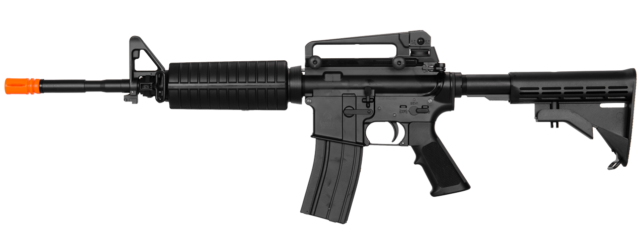 LT-81B M4A1 GAS CARBINE RIFLE (BK) - Click Image to Close