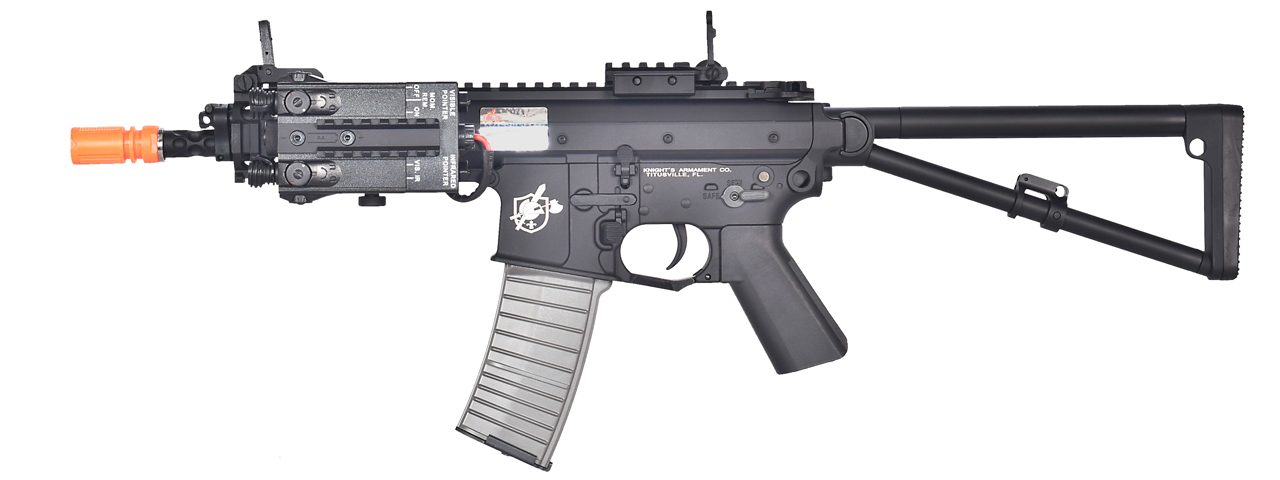 LT-PDWM KNIGHTS ARMAMENT COMPANY PDW FULL METAL AEG (BK) - Click Image to Close