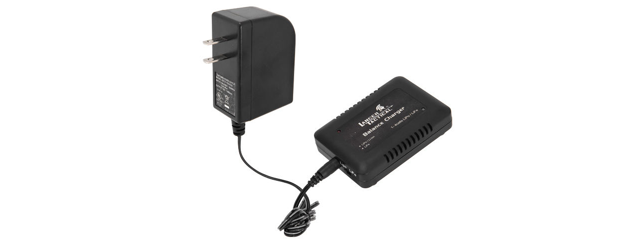 Lancer Tactical Airsoft Lipo Battery Smart Charger 1S-4S - Click Image to Close