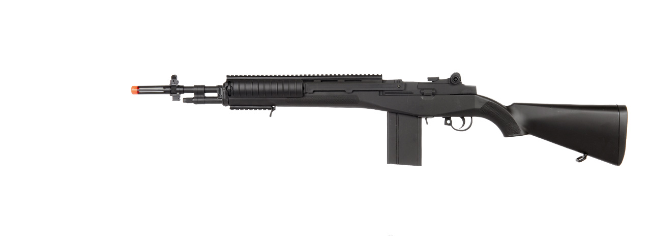 UKARMS M160A1 M14 RIS Spring Rifle w/ Rail Covers - Click Image to Close