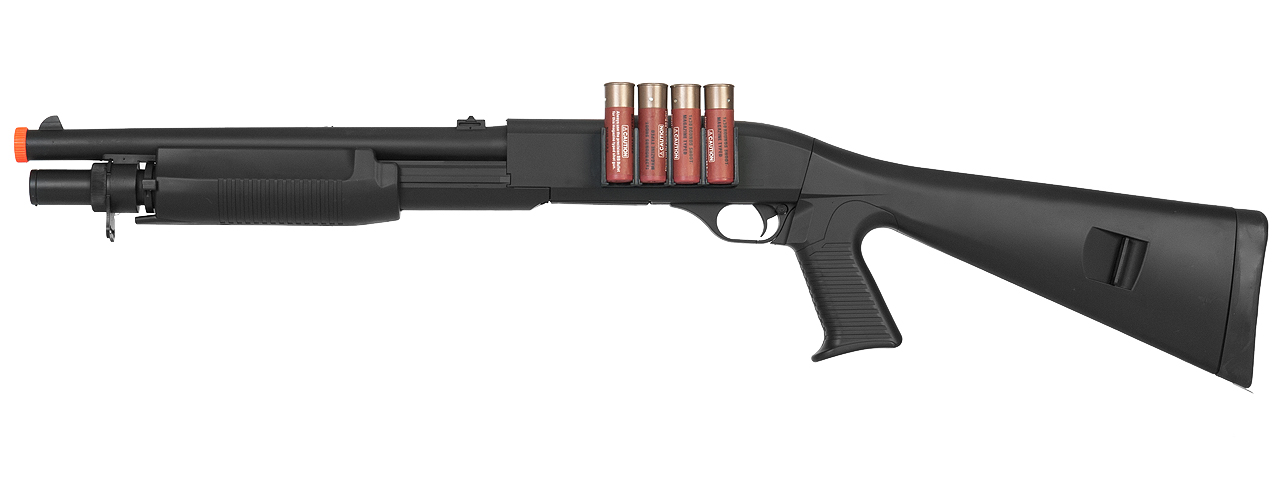 M183A2 UKARMS SPRING SHOTGUN w/FULL STOCK - Click Image to Close