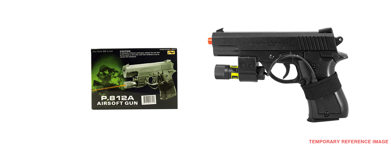 UKARMS M812A Spring Pistol w/ Laser - Click Image to Close