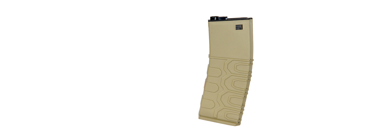 ICS MA-172 T4 Hi-Cap Magazine, 300 Rds., Tan - Click Image to Close