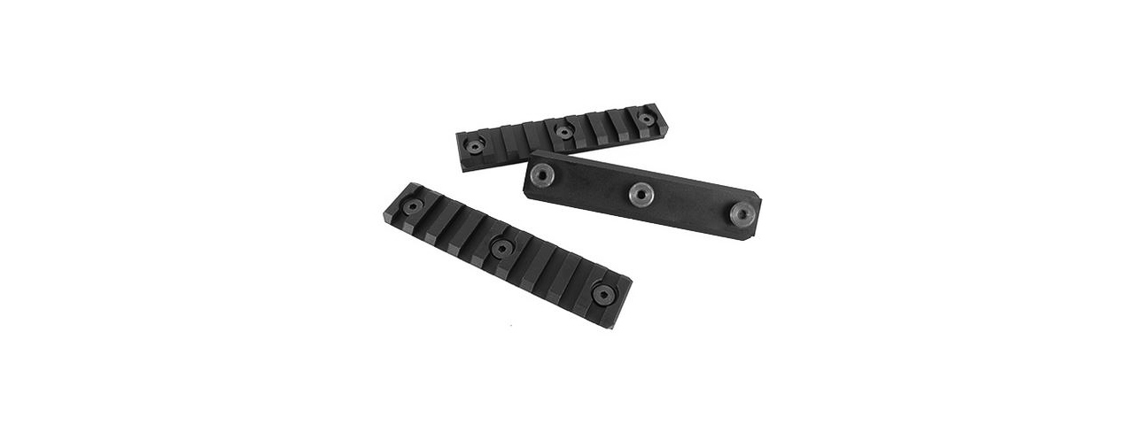 MA-220 ICS KEYMOD RAIL SECTIONS (10-RIB) SET OF 3 - Click Image to Close