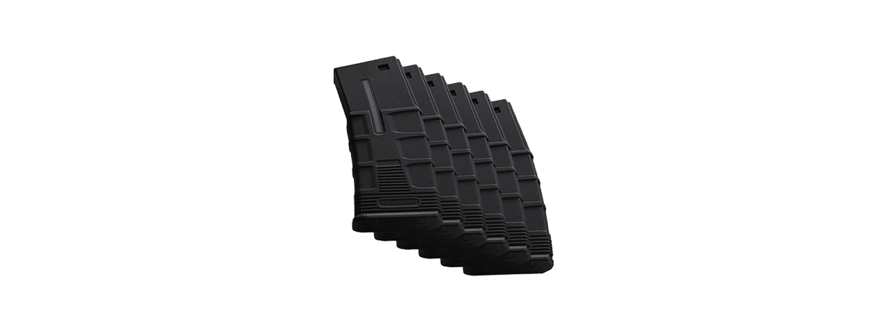 ICS AIRSOFT T4 LOW-CAP MAGAZINES POLYMER 45 RD CAPACITY - 6 PACK - Click Image to Close