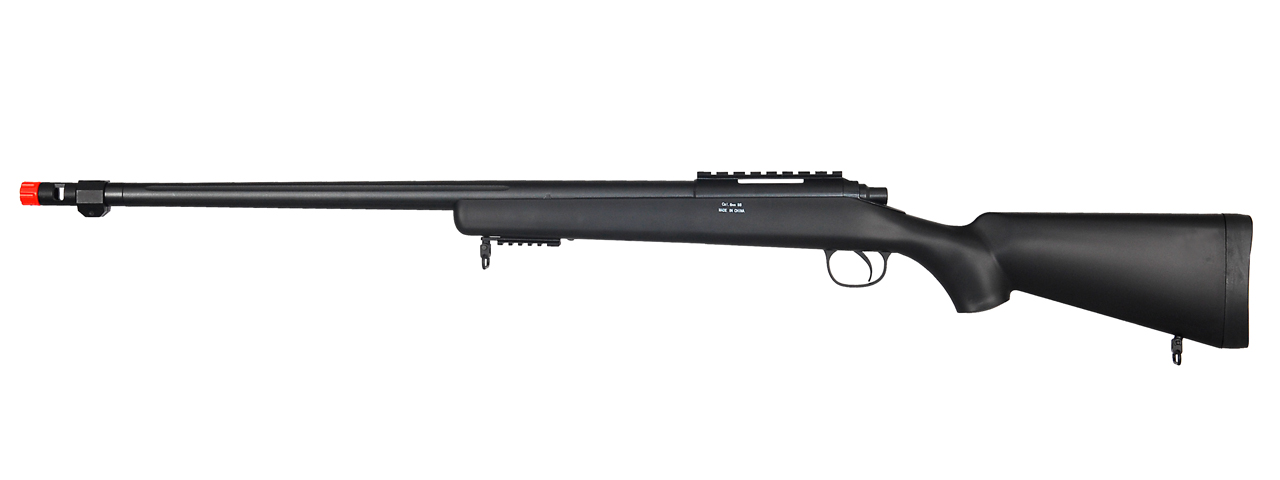 WELL MB07B VSR-10 BOLT ACTION RIFLE w/FLUTED BARREL (COLOR: BLACK) - Click Image to Close