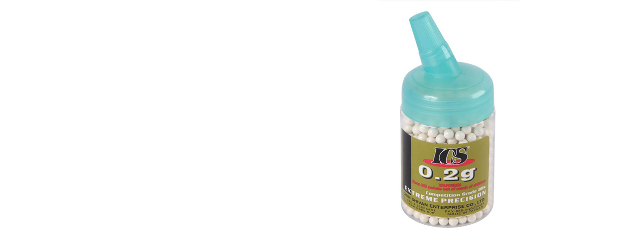 ICS MC-22A 0.2g BB Pellet 1000pcs/bottle - Click Image to Close