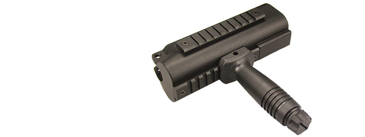 ICS MX5-A TACTICAL HANDGUARDS W/VERTICAL GRIP - BLACK - Click Image to Close