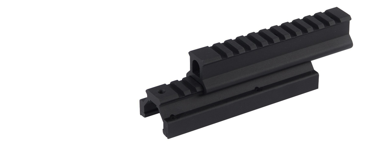 ICS HIGH LOW AIRSOFT RAIL SYSTEMS MOUNT - BLACK - Click Image to Close