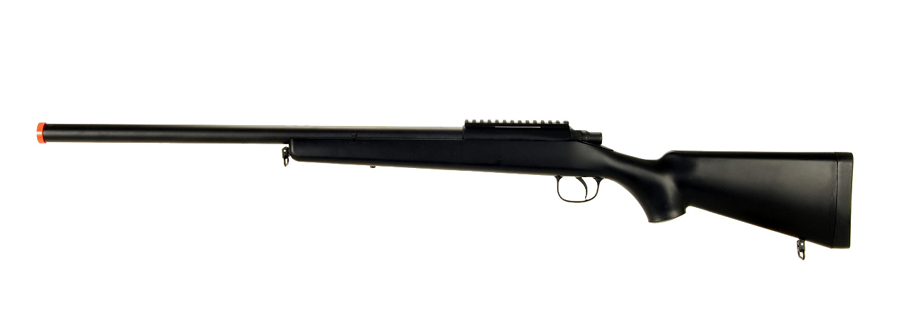 AGM MP001B BOLT ACTION SNIPER RIFLE (COLOR: BLACK) - Click Image to Close