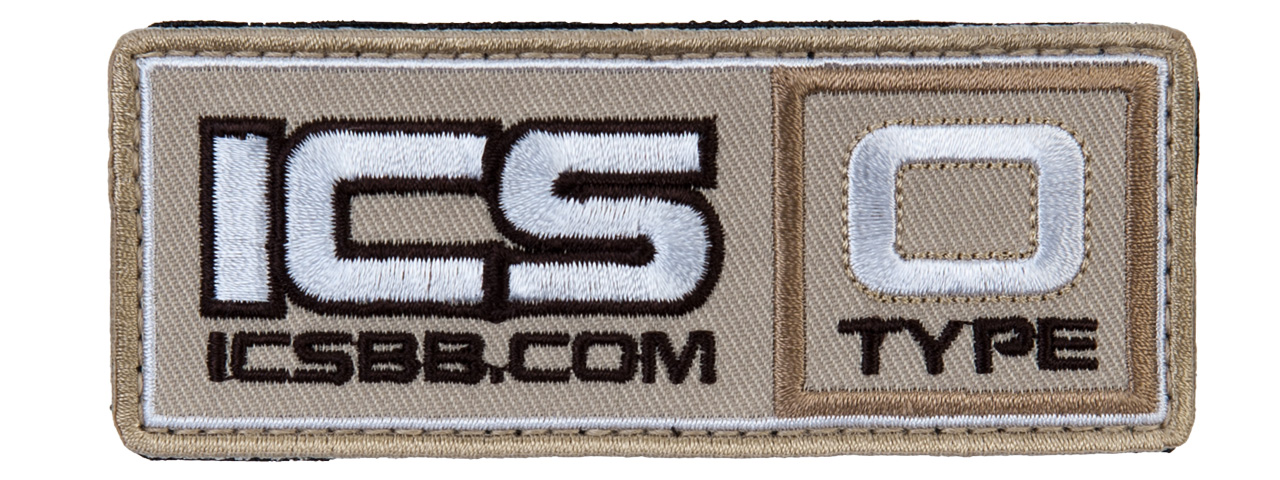 MS-136 ICS PATCH BLOOD TYPE-O (COLOR: TAN) - Click Image to Close