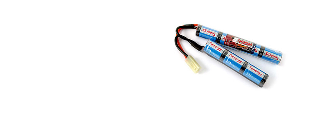TENERGY AIRSOFT 8.4V NIMH BUTTERFLY BATTERY FOR AEGS - 1600 MAH - Click Image to Close