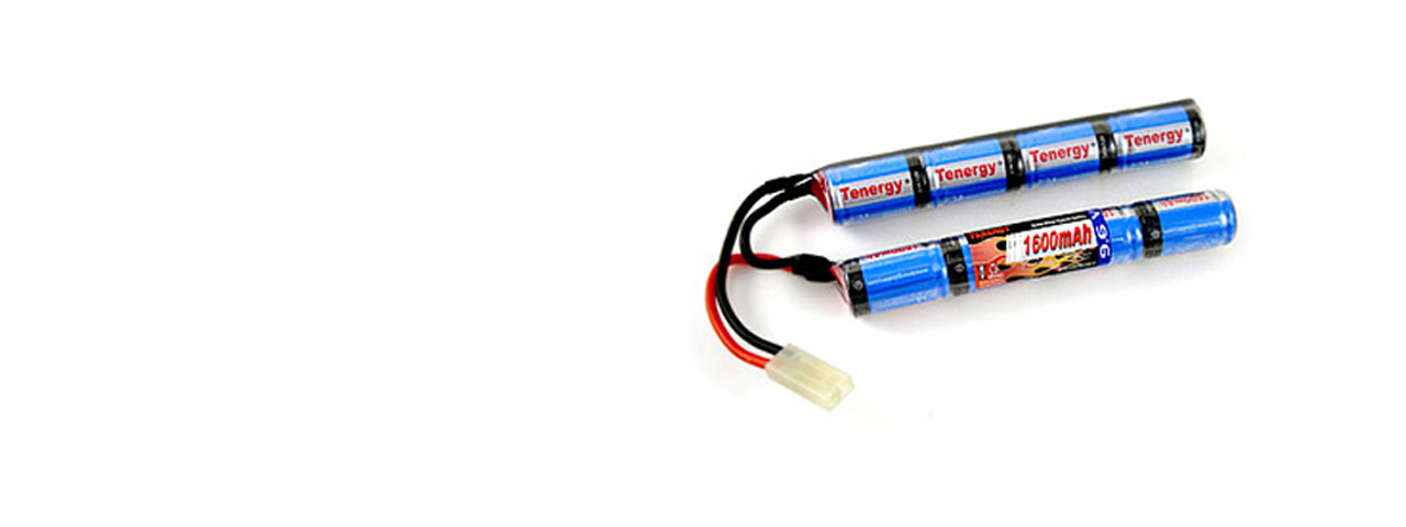 Tenergy NIMH9.6V1600N NiMH 9.6V 1600mAh Nunchuck Rechargeable Battery Pack - Click Image to Close