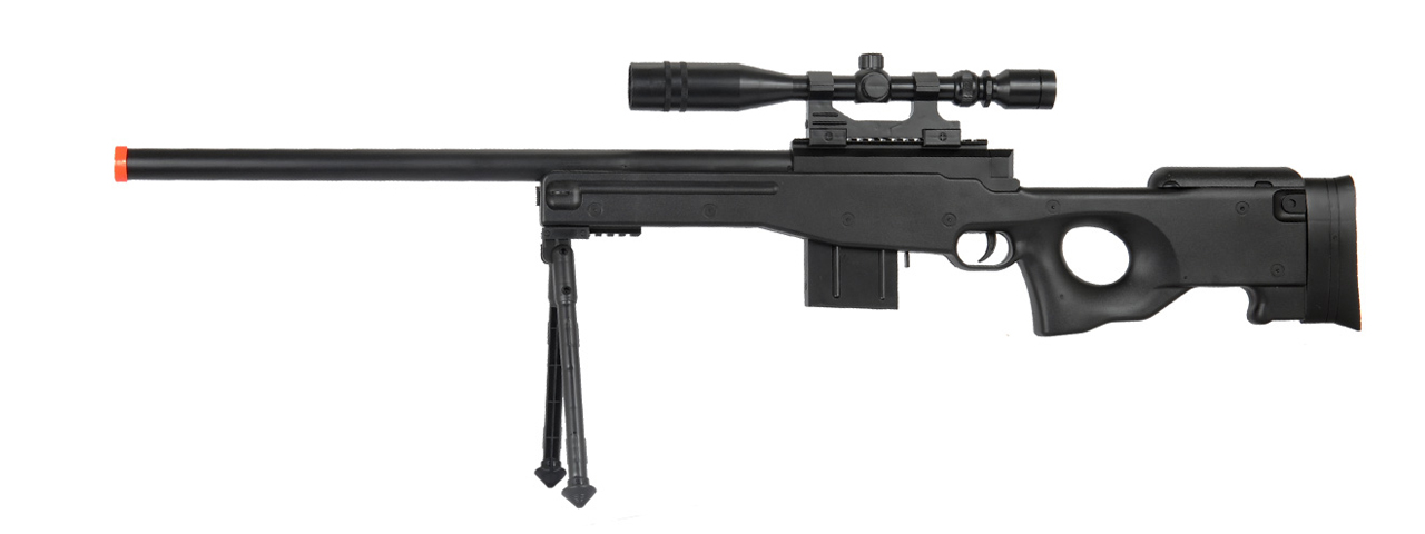 UKARMS P96 Spring Rifle w/ Bipod and Scope - Click Image to Close