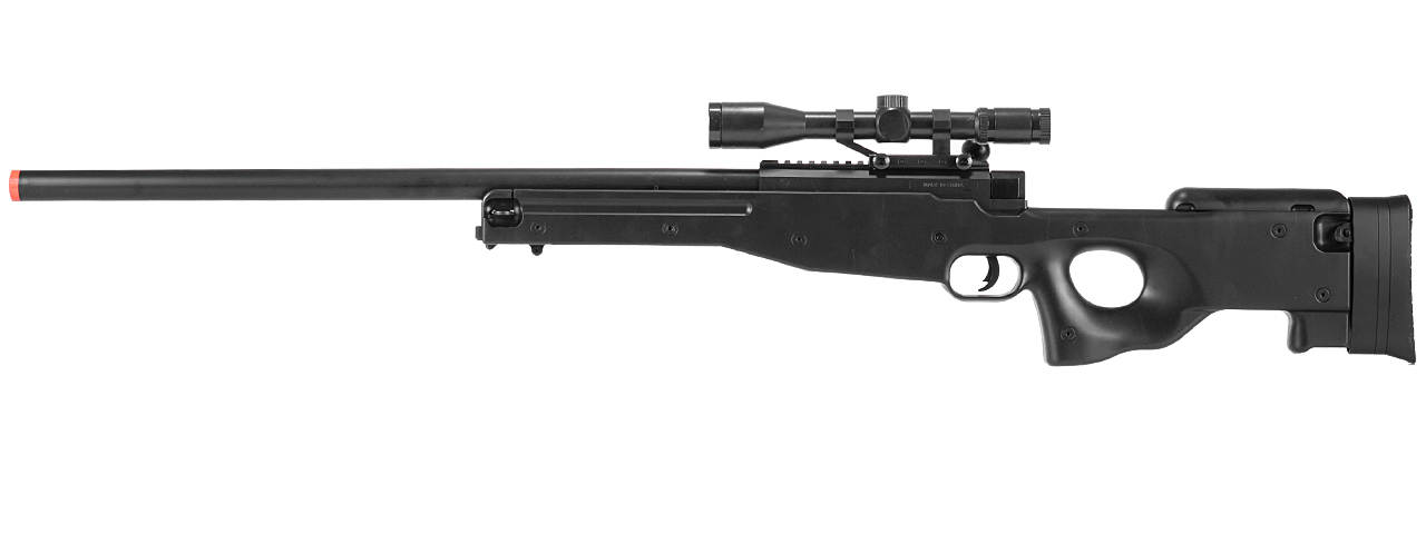 CYMA ZM52 L96 Bolt Action Airsoft Spring Sniper Rifle (Color: Black) - Click Image to Close