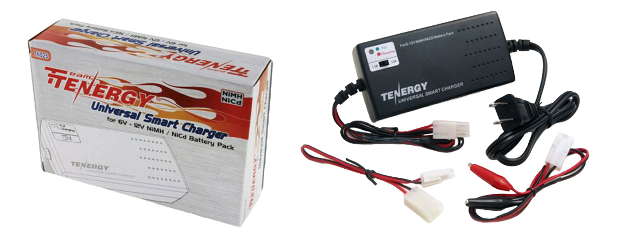 01025 TENERGY SMART UNIVERSAL CHARGER FOR NIMH/NICD - Click Image to Close