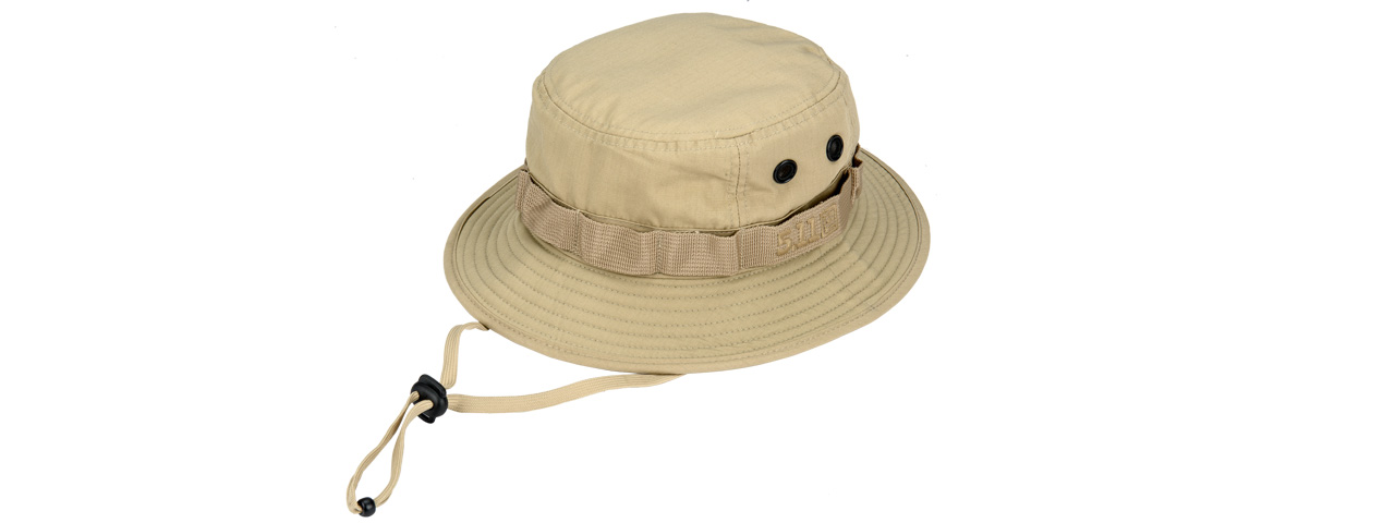 511-89422-162-M-L 5.11 TACTICAL OUTDOOR TDU BOONIE HAT - M-L (KHAKI) - Click Image to Close