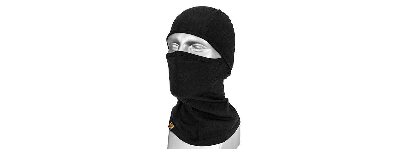 5.11 TACTICAL MOISTURE-WICKING PROTECTIVE BALACLAVA - BLACK - Click Image to Close