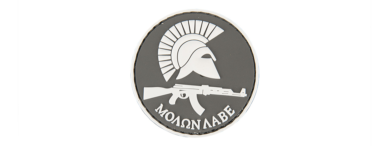 AC-130A "MOAON AABE" PVC PATCH (GRAY) - Click Image to Close