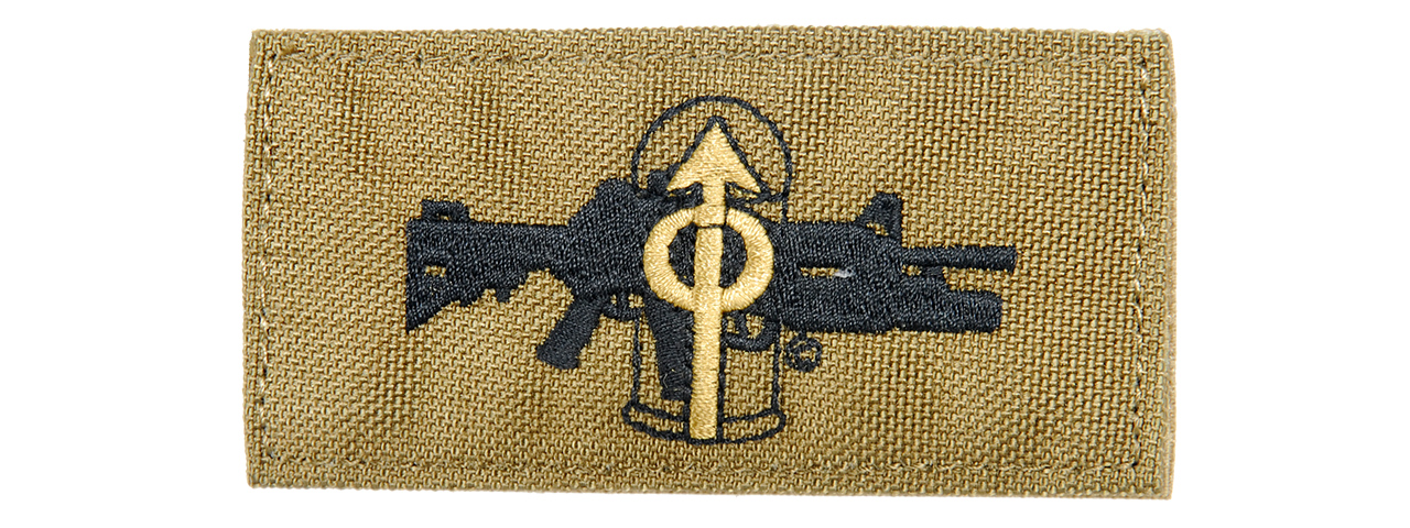AC-133T ADHESIVE HIGH QUALITY M203 FRAG OUT PATCH (TAN) - Click Image to Close