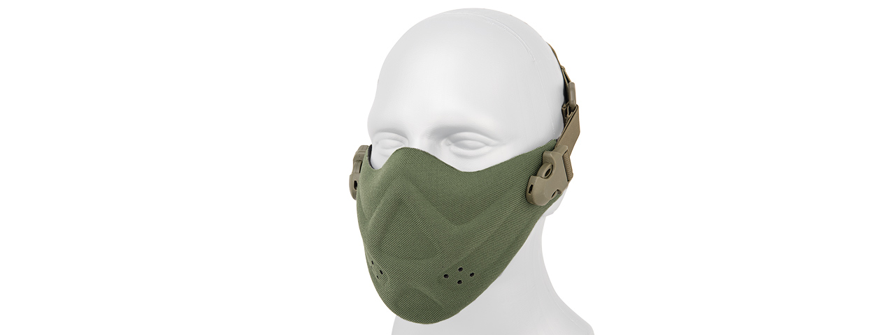 AC-388OD NEOPRENE HARD FOAM HALF MASK (OD) - Click Image to Close