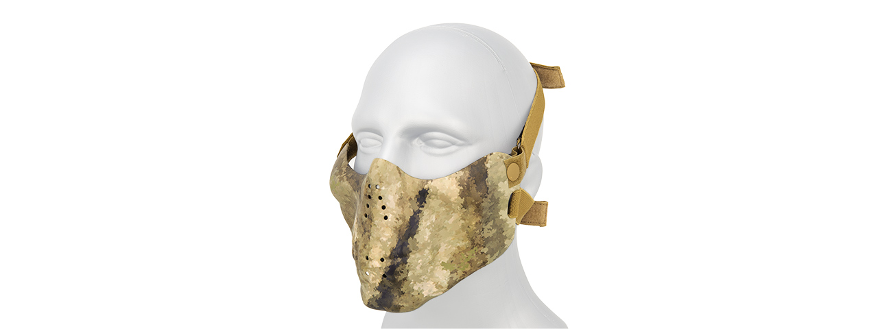 AC-587AT SKULL HALF-FACE MASK (AT-AU) - Click Image to Close