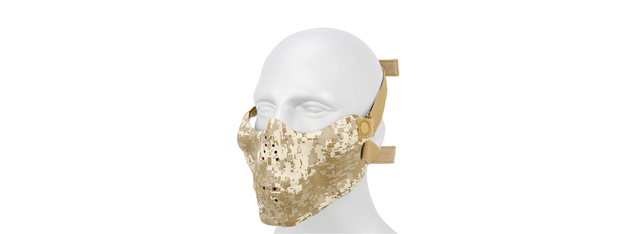 AC-587DD SKULL HALF-FACE MASK (DD) - Click Image to Close